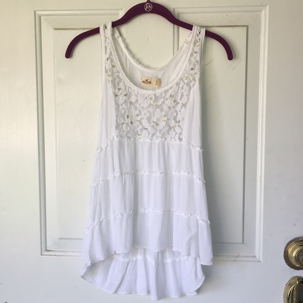 Hollis yet white tank top